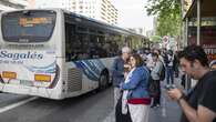 Cataluña destina 4 millones de euros para reforzar la red de buses interurbanos: 