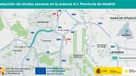 Las carreteras se blindan contra el ruido: la A-1, la A-5 y la AP-6 tendrán pantallas acústicas