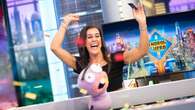 Carolina Marín entrega la 'Tarjeta de El Hormiguero' con 6.000 euros a un espectador