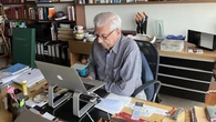 Rodeado de libros, fotografías y con vistas al océano Pacífico: así era el despacho de Vargas Llosa