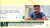 El equipo de 'El programa de Ana Rosa', víctima de un intento de estafa a través del Whatsapp de uno de los reporteros