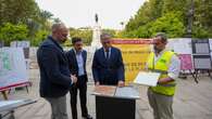 Arrancan las obras de la Plaza Nueva, que ampliará el espacio peatonal y contará con merenderos, siguiendo la estética original