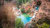 Las impresionantes piscinas naturales de Cuenca con cascadas y aguas turquesas