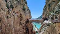 Uno de los mejores lugares para empezar en la escalada está en Málaga: desfiladeros cerca de El Caminito del Rey