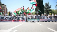 Unas 4.000 personas en Madrid piden al Gobierno romper relaciones con Israel y claman por el alto al fuego en Gaza