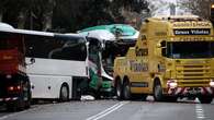 Collboni dice que "parece" que el choque de autocares en la Diagonal podría deberse al intento de evitar atropellar a un peatón