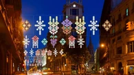 Barcelona se inspira en el diseño de autor para iluminar la ciudad en Navidad: habrá luces por primera vez en Via Laietana
