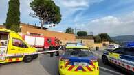 Heridos tres menores, dos de gravedad, por un coche que se ha desfrenado cuando estaba estacionado en Centelles