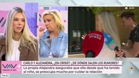 Alejandra Rubio desmiente los rumores de crisis con Carlo Costanzia: "Creo que no hay temas suficientes y se lo inventan"
