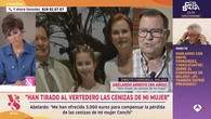 Un hombre denuncia que hayan tirado las cenizas de su mujer al vertedero: "No he cumplido su deseo" 