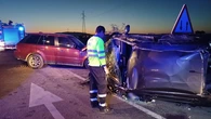 Una mujer muere y varias personas resultan heridas en Cartagena en un choque frontal entre dos turismos