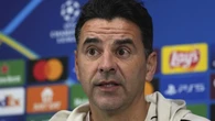 Míchel, entrenador del Girona, hospitalizado por un "contratiempo de salud"