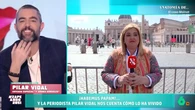 Pilar Vidal se confunde en 'Zapeando' y le cambia el nombre a Dani Mateo: "Nos falta coquetear un poco..."