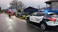 Muere un hombre en Amoeiro tras salirse de la vía con su coche y chocar contra un muro