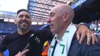 La emoción de Eder Sarabia y su padre tras conseguir el ascenso del Elche: "Es mi vida, lo que él me inculcó"