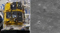 La NASA localiza el lugar del impacto del módulo lunar  que se estrelló en la Luna