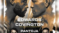 Horario y dónde ver UFC 296 con Edwards vs Covington y Pantoja vs Royval
