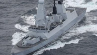 Un destructor británico derriba un presunto avión no tripulado sobre el mar Rojo