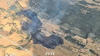 Un incendio ya estabilizado en Sanaüja mantiene confinados a los vecinos de esta población y de Ribelles