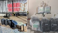 Un perro de aduanas se niega a acercarse a un camión y los agentes descubren cocaína oculta en comida para perros