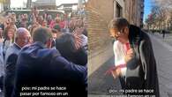 Se hace pasar por famoso en un hotel al lado de los Goya y la multitud enloquece sin saber quién es