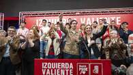 Óscar López inicia en Alcorcón la carrera electoral de 2027: 