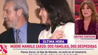La muerte de Manolo Zarzo saca a la luz una guerra familiar con su hija Flavia: "Va a desvelar un secreto"