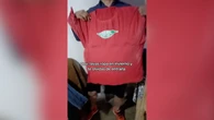 La sorpresa de una joven al recoger la ropa tendida en plena ola polar: "Se me olvidó entrarla"