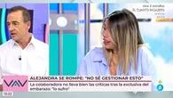 Alejandra Rubio estalla contra Alessandro Lecquio por sus insinuaciones sobre Carlo Costanzia: "Sé con quién me meto en la cama"