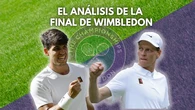 La revancha de Roland Garros llega en Wimbledon: El bicampeón Alcaraz contra un Sinner que ya le batió en Londres