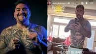El radical cambio físico del excampeón del mundo de boxeo Andy Ruiz: "La dieta es difícil, lenta pero segura"