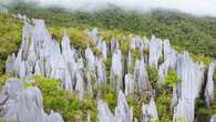 El parque natural con cascadas, piscinas escondidas y curiosas formaciones rocosas en forma de agujas