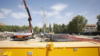 Los vecinos de Comillas se sienten ajenos al plan de reforma de su parque y piden información directa de la obra de la L11