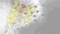 'Esclafits', granizadas y temperaturas extremas: Meteocat activa las alertas por temporal en varias comarcas de Cataluña