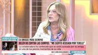 Belén Rodríguez desmiente que haya sido el topo de las Campos: "Eso se lo inventa"