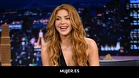 El minivestido negro más atrevido de Shakira en el 'show' de Jimmy Fallon: con maxi escote y 'cut outs'