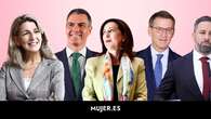 Díaz, Abascal, Sánchez, Feijóo... Un experto desvela lo que quieren transmitir estos políticos con su ropa