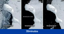 El deshielo costero en la Antártida deja una sorpresa: aparece la 'isla sin nombre'
