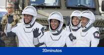 Los cuatro astronautas de la Crew-5 viajan hacia la Estación Espacial Internacional acompañados por 'Einstein'