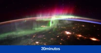 Una grieta en el campo magnético terrestre ilumina el cielo con auroras boreales rosas