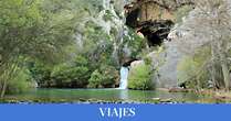 Una piscina natural y una cascada que sale de una cueva: así es este paraje en Málaga