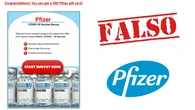 Cuidado: descubren una campaña de encuestas falsas sobre la vacuna Pfizer que busca robar tus datos personales