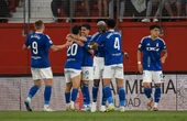El Oviedo gana al Almería en el minuto 93 con un doblete de Nacho Vidal