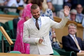 David Beckham aparece en el palco real de Wimbledon tras su ingreso hospitalario