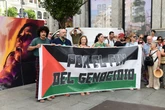 Centenares de personas se manifiestan por Palestina en el centro de Madrid: “No hay verano que impida protestar contra el genocidio”