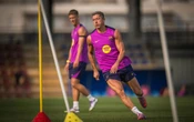 Lewandowski comienza su adiós al Barcelona