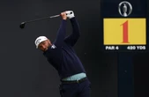 Jon Rahm resiste a la naturaleza en la primera jornada del Open Británico