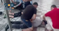 Pistolas falsas, una granada de mano y mucha paciencia: la Policía Nacional frustra el atraco de un banco en Málaga
