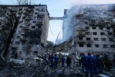 Al menos 14 muertos en uno de los mayores ataques rusos con drones y misiles sobre Kiev