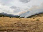 El fuego descontrolado amenaza la reserva del oso en la Montaña Palentina
